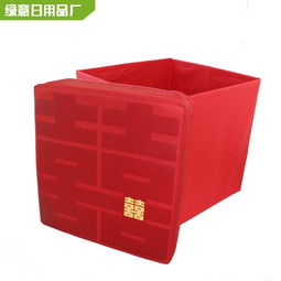 廣告禮品無(wú)紡布絲印帆布收納凳 多功能折疊儲(chǔ)物凳與品牌推廣利器